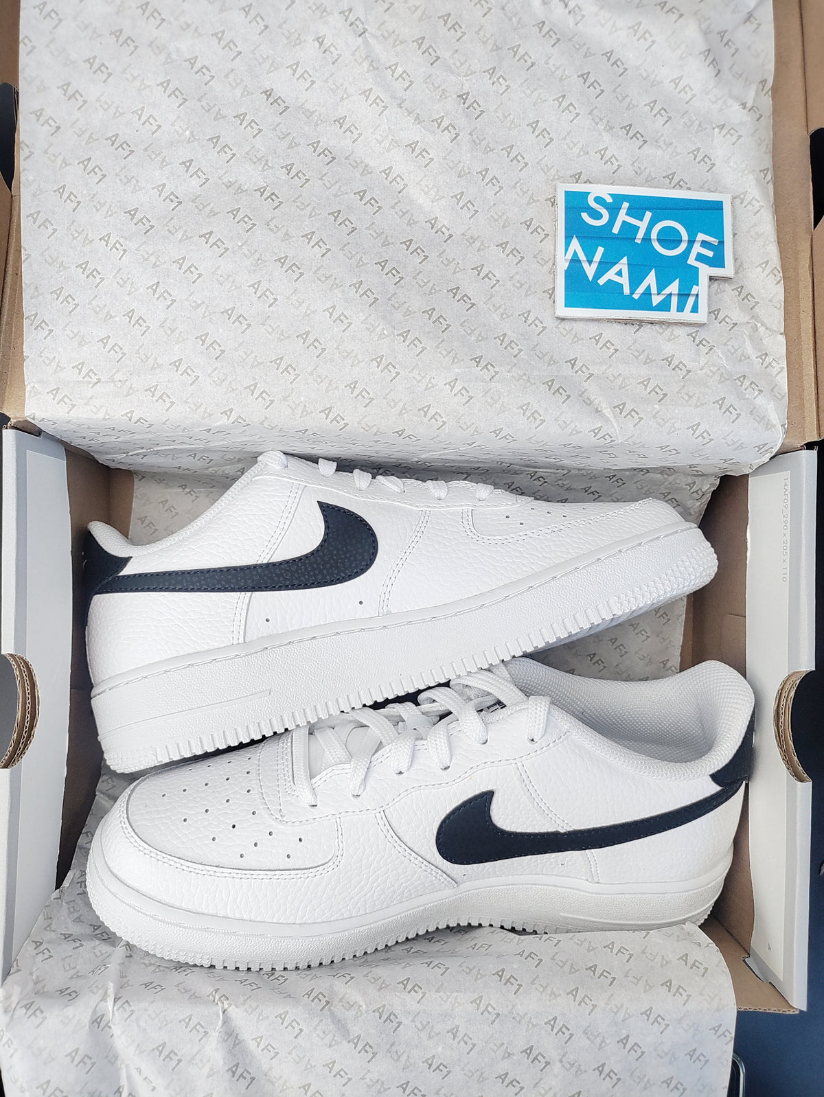 Nike Air Force 1 (GS) 'White/Black'