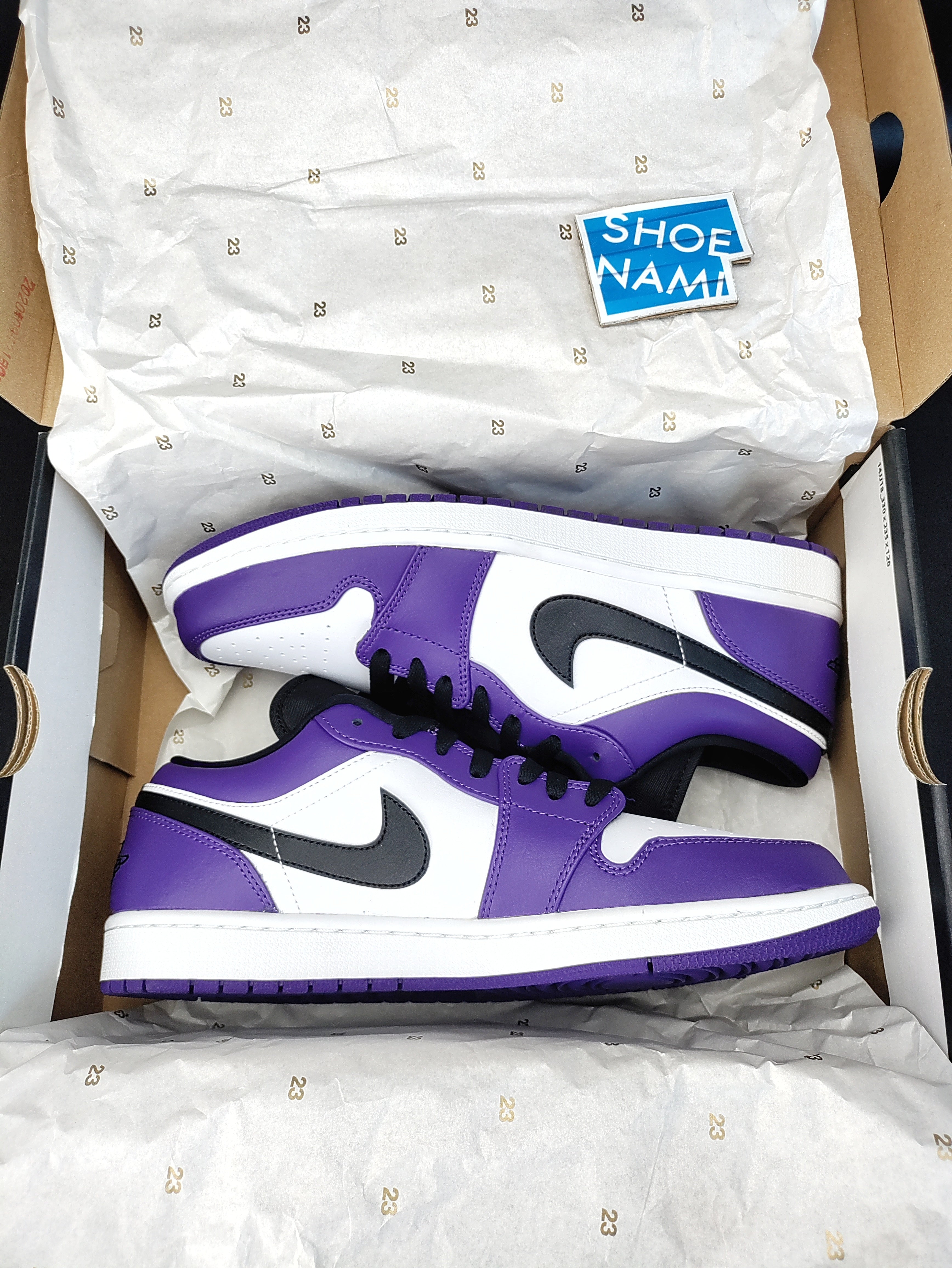 Air Jordan 1 Low Court Purple