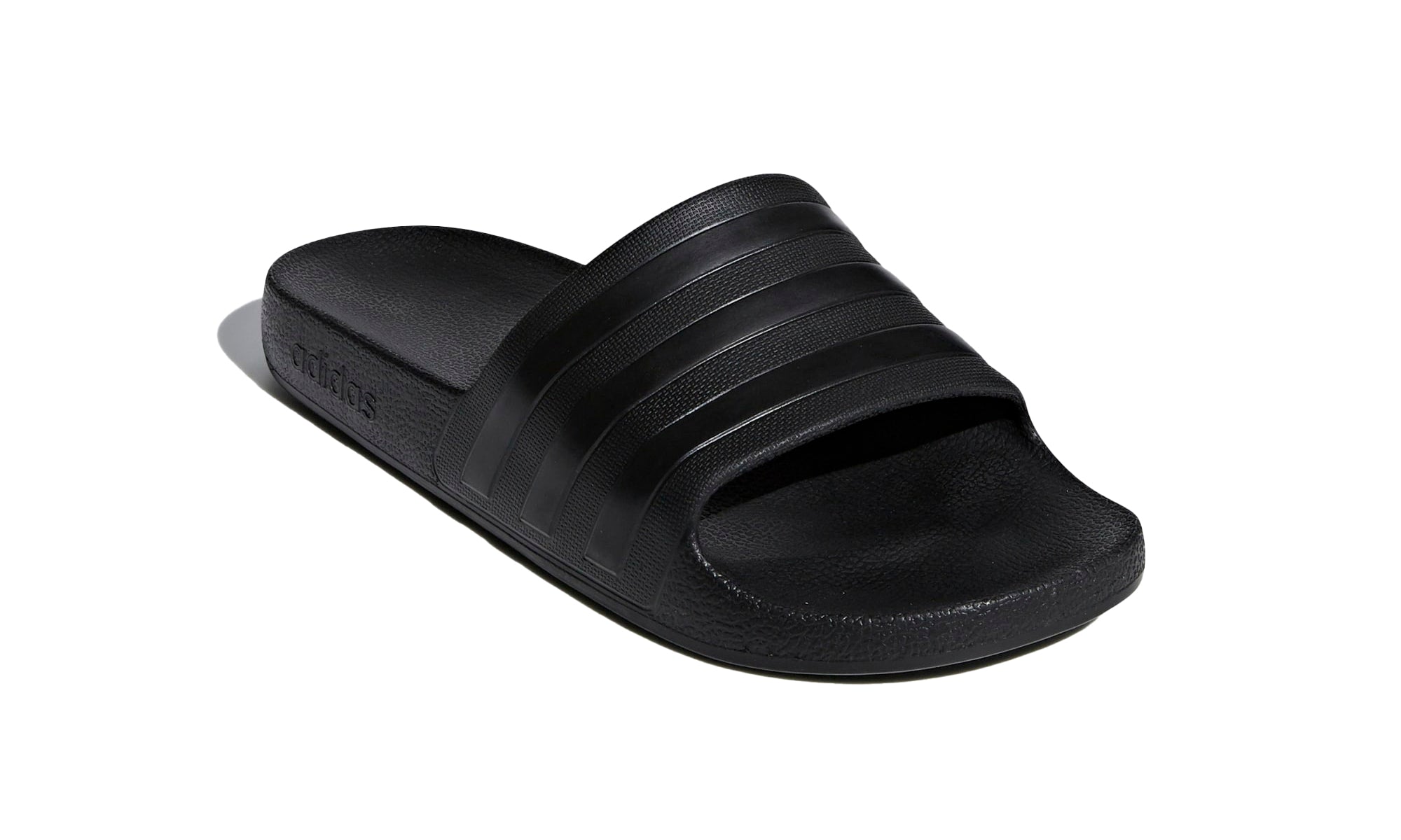 Adidas triple cheap black slides