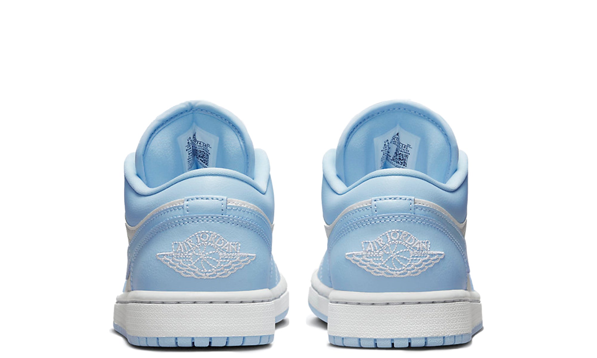 Jordan 1 low top ice blue