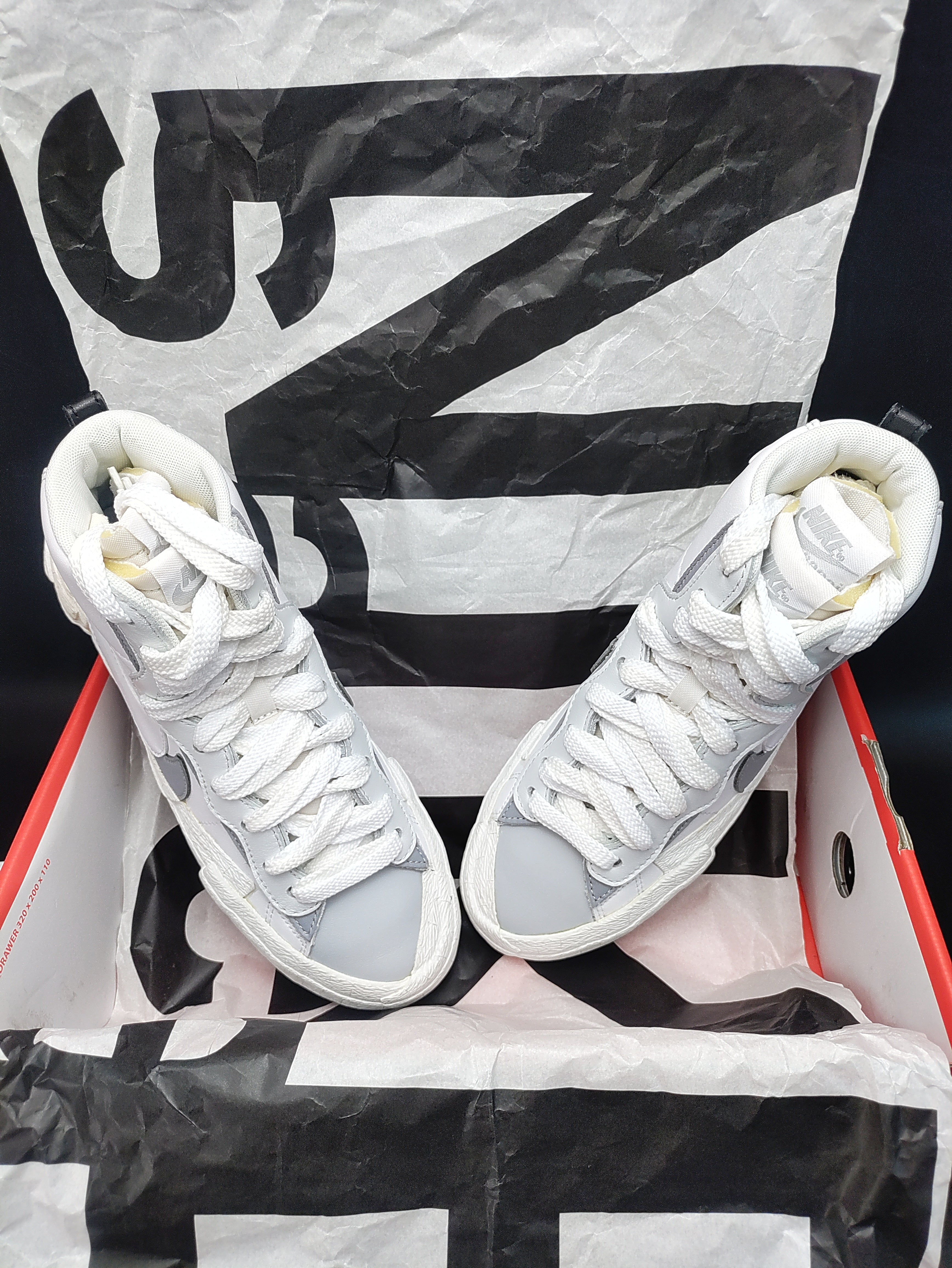 Nike Blazer Mid Sacai White