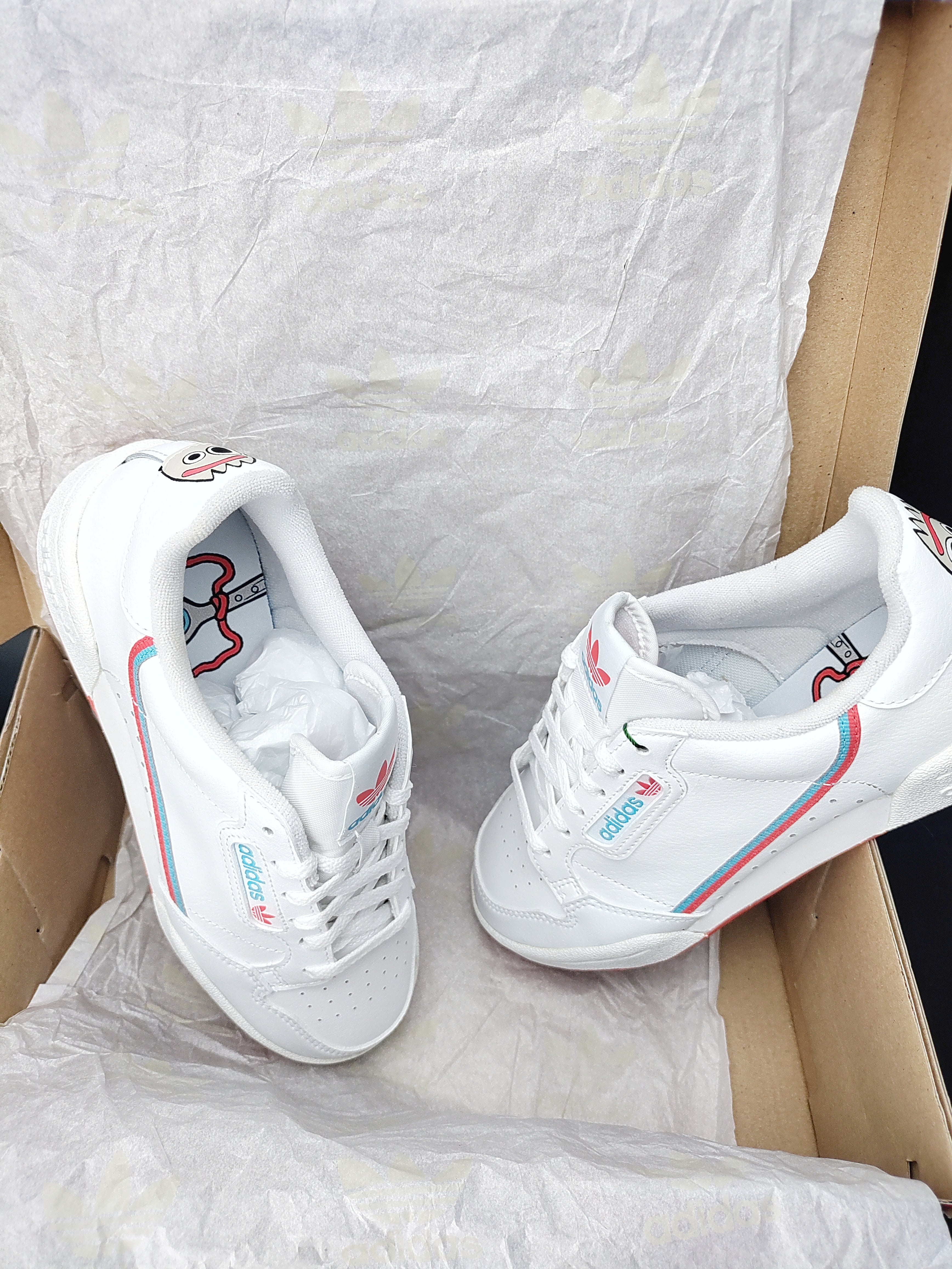 Adidas continental 80's x shop toy story 4 forky