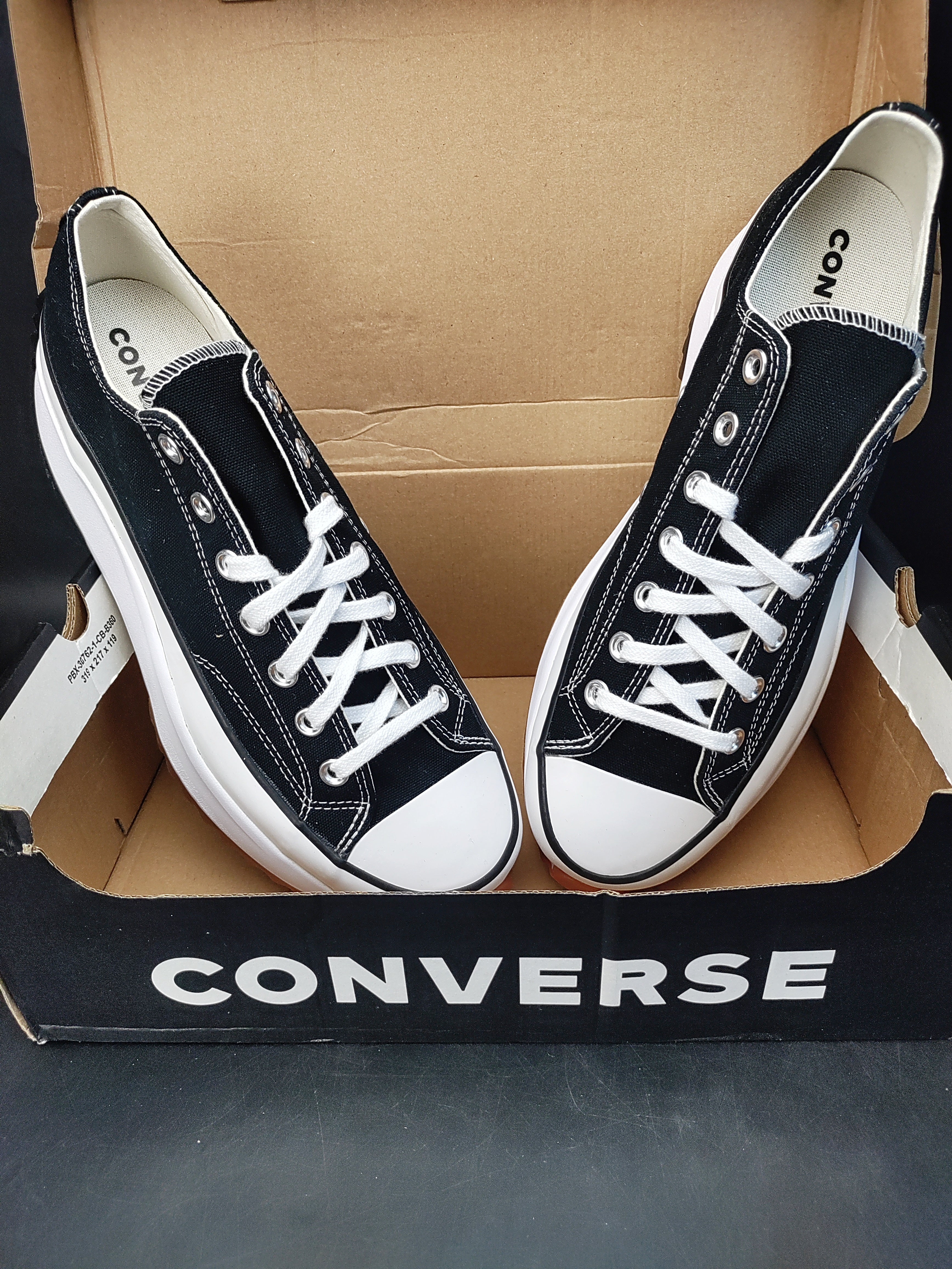 Converse Run Star Hike Ox 'Black/White/Gum'