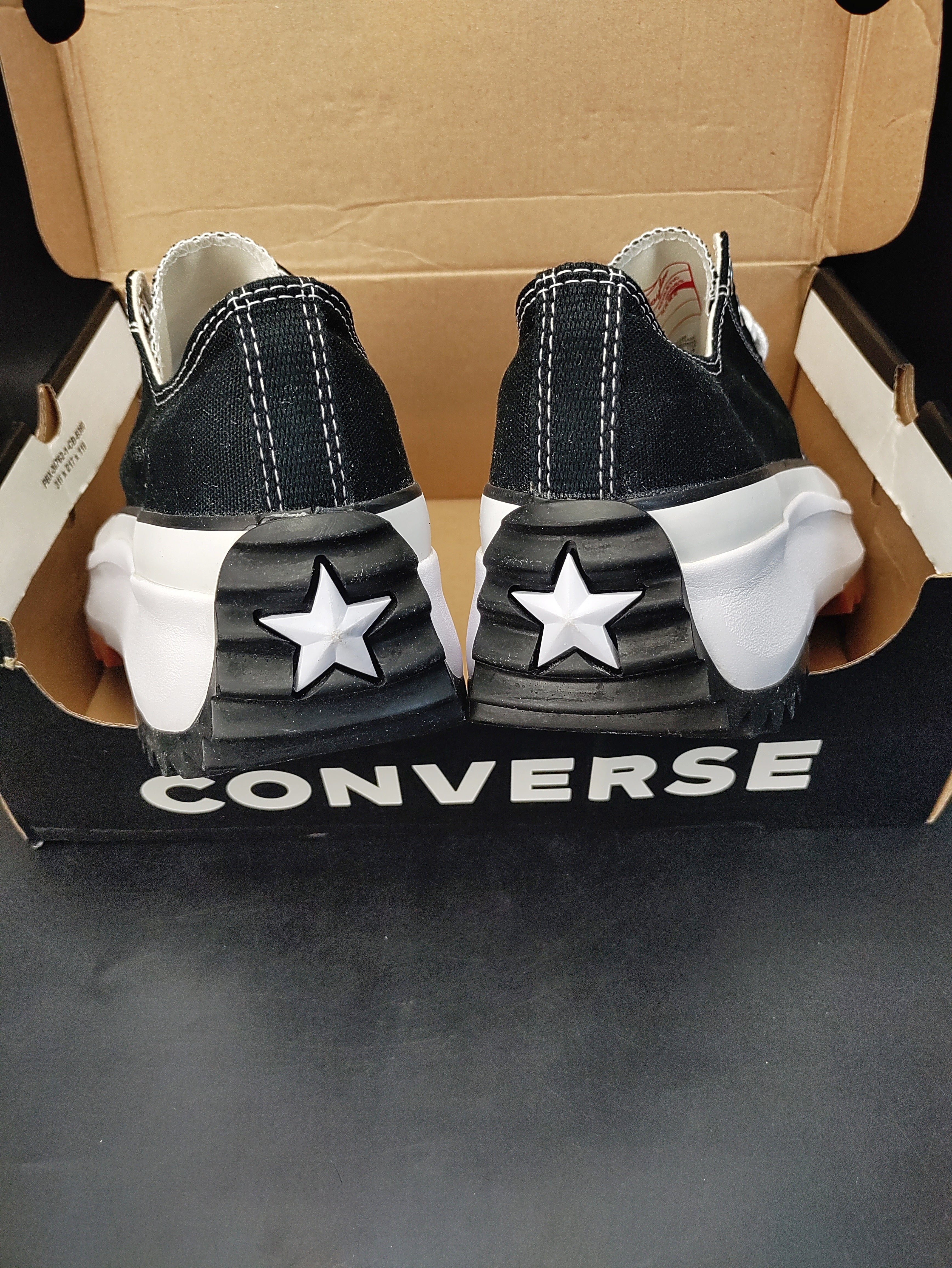 Converse Run Star Hike Ox 'Black/White/Gum'