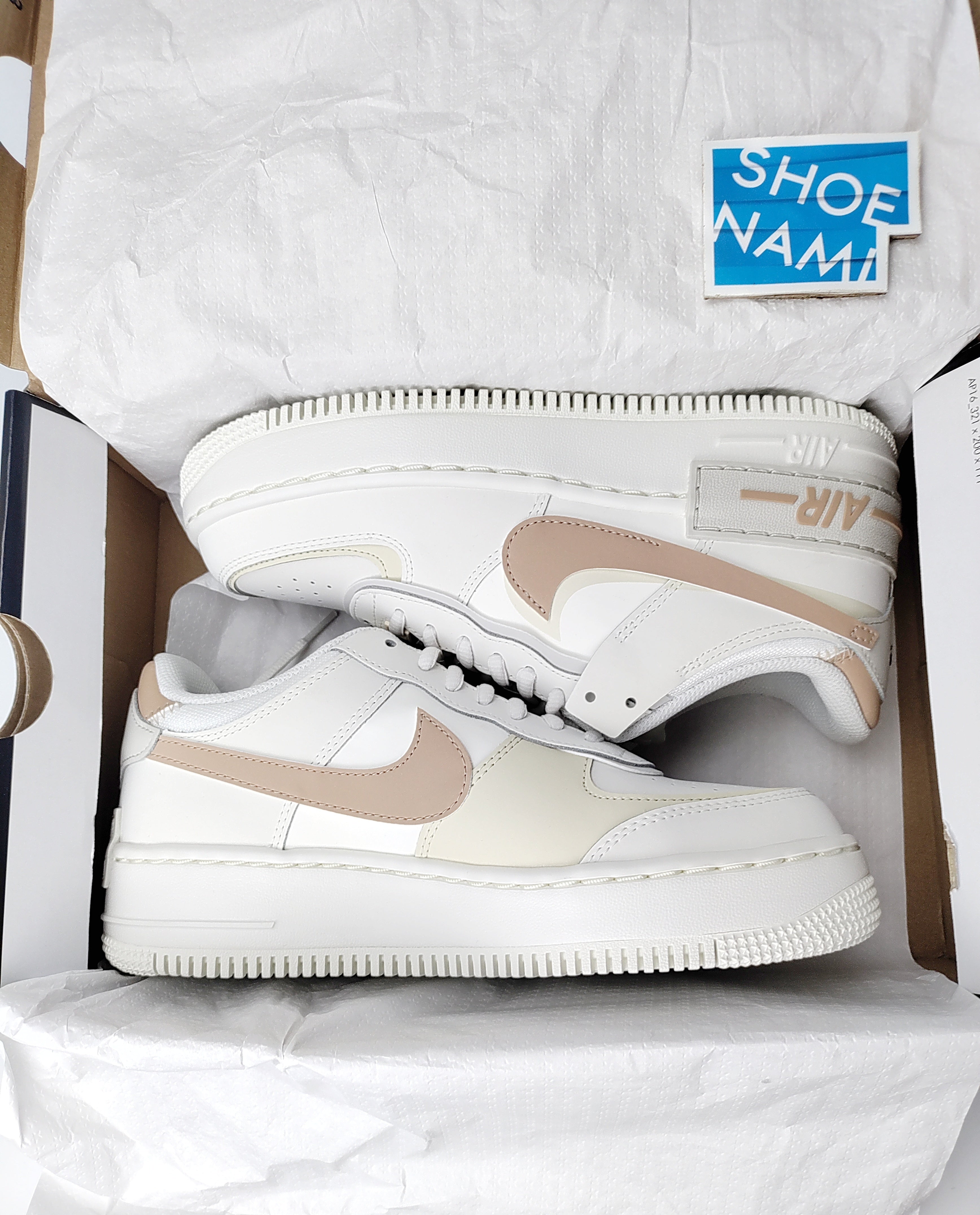 Nike Air Force 1 Shadow 'Sail/Fossil'