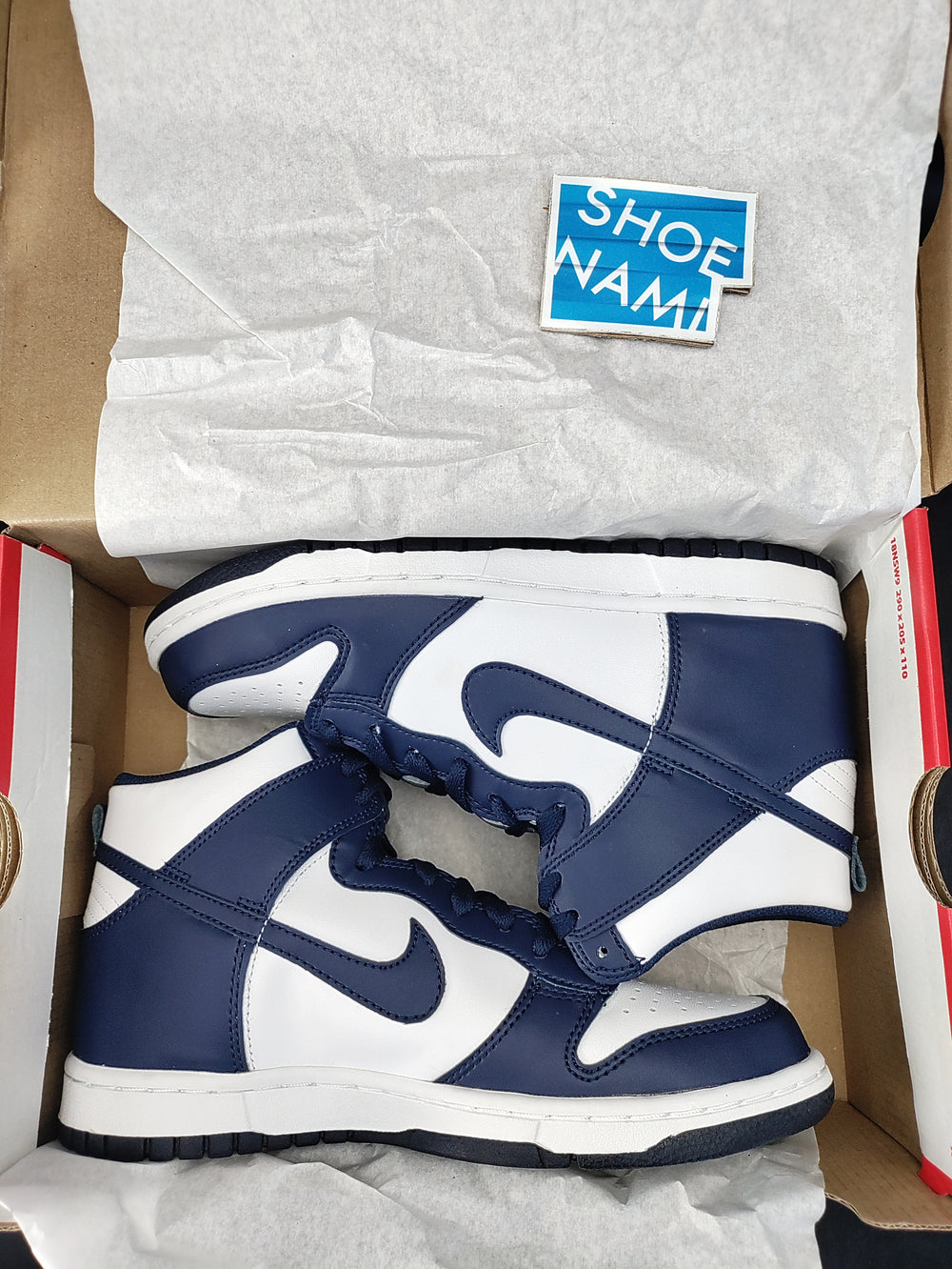 Nike Dunk High (GS) 'Championship Navy'