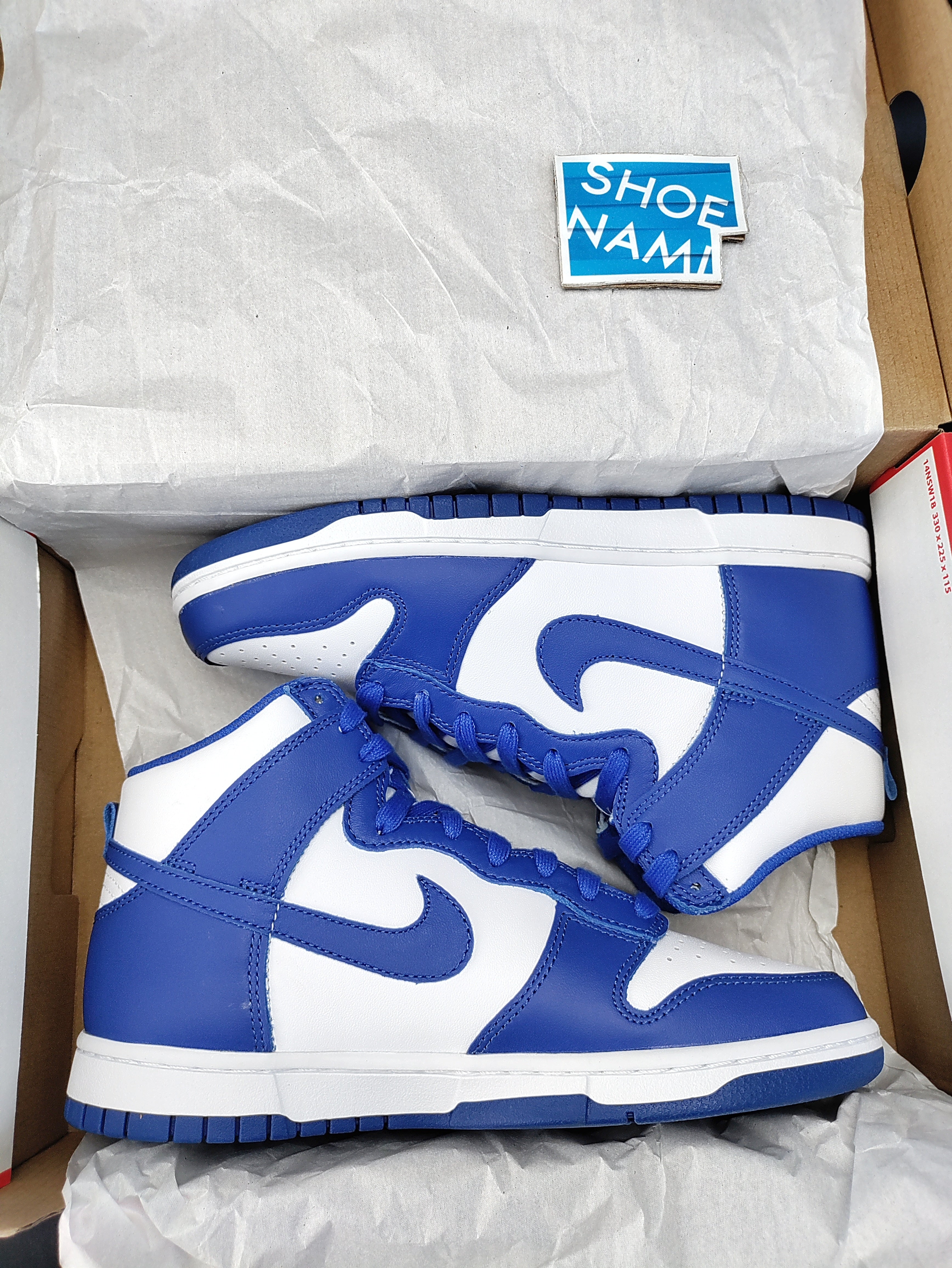 Nike Dunk High Retro 'Game Royal'