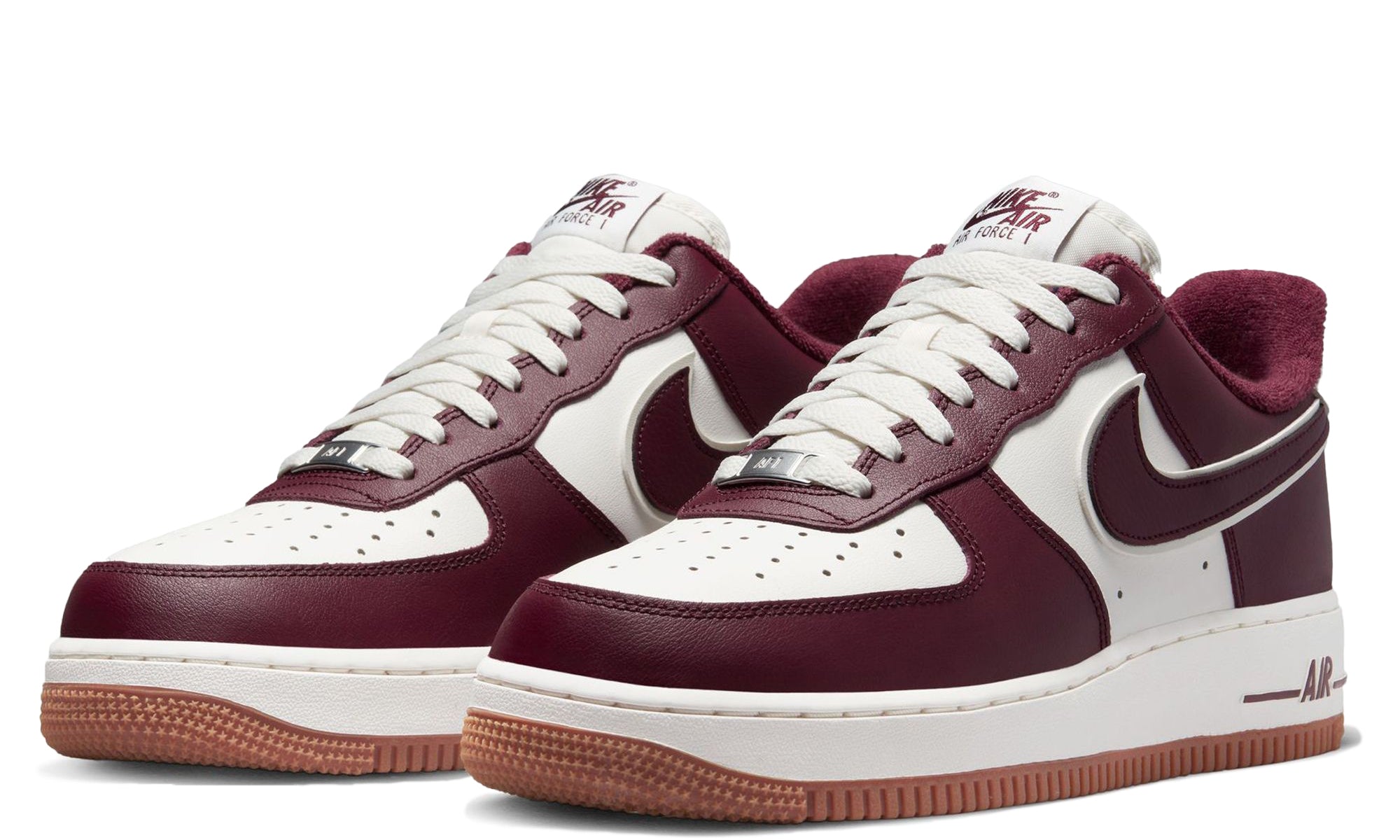 Nike Air Force 1 '07 Night Maroon Mens Lifestyle Shoes Maroon