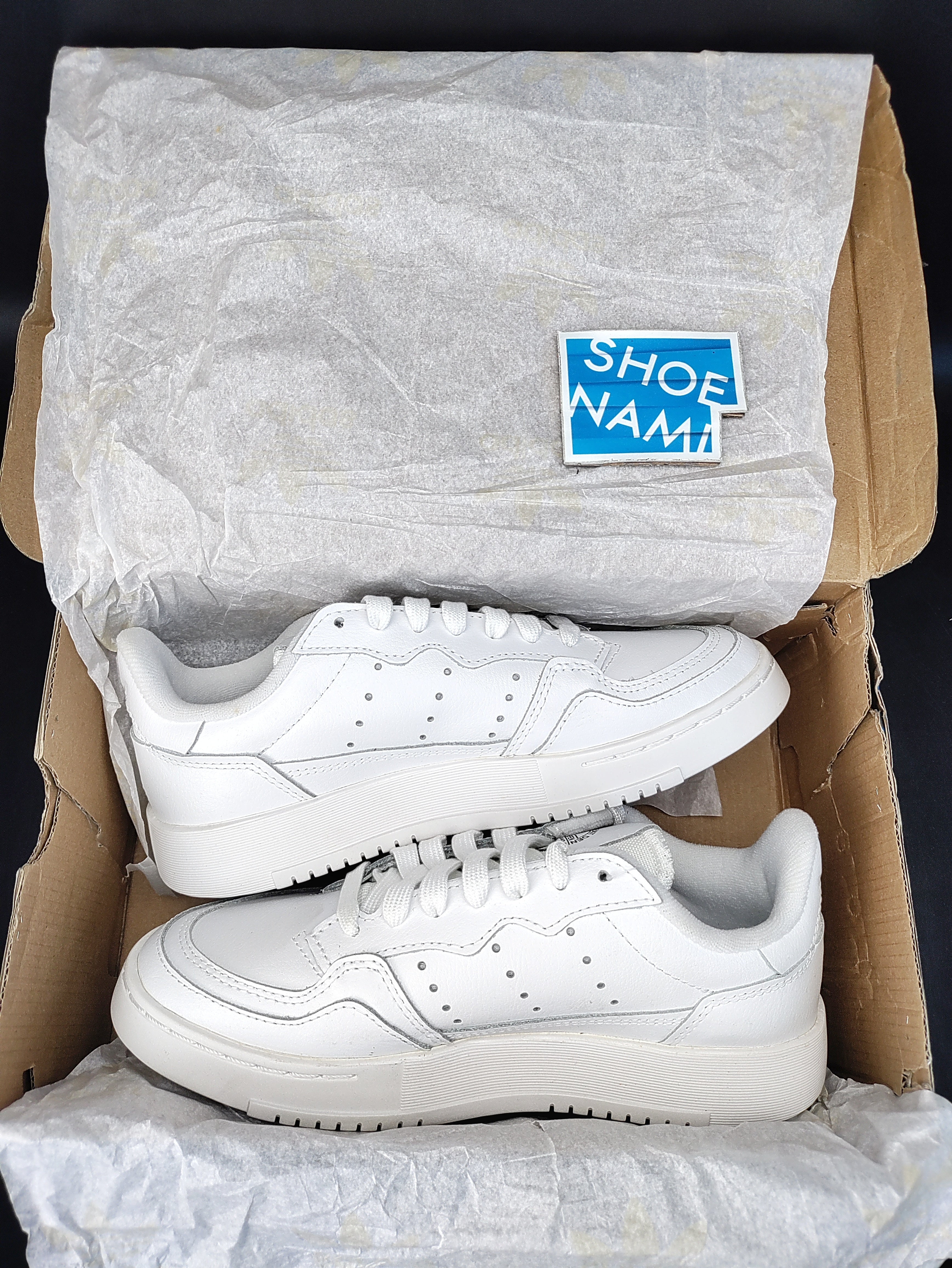 Adidas supercourt triple outlet white