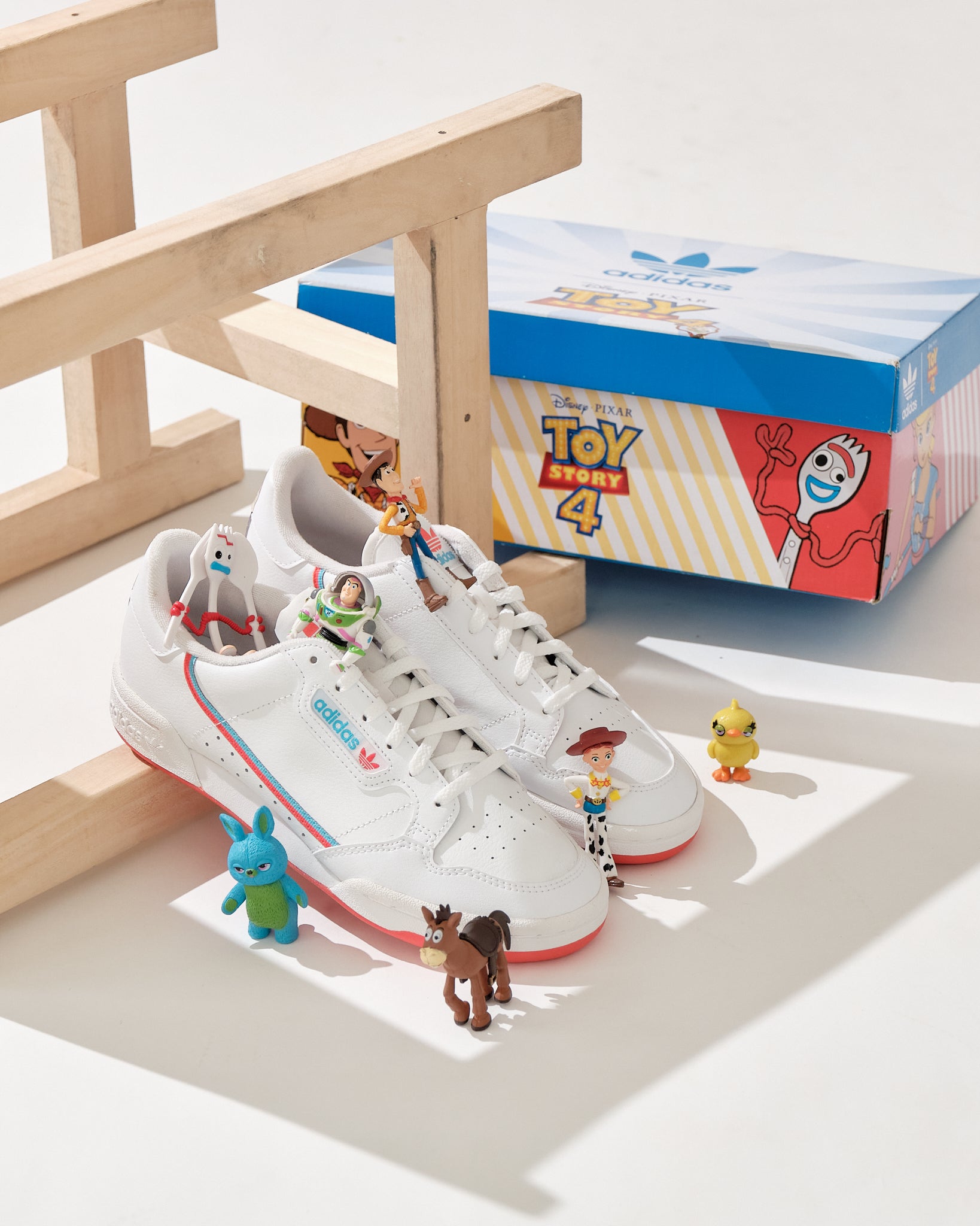 adidas Continental 80 J 'Toy Story 4: Forky'