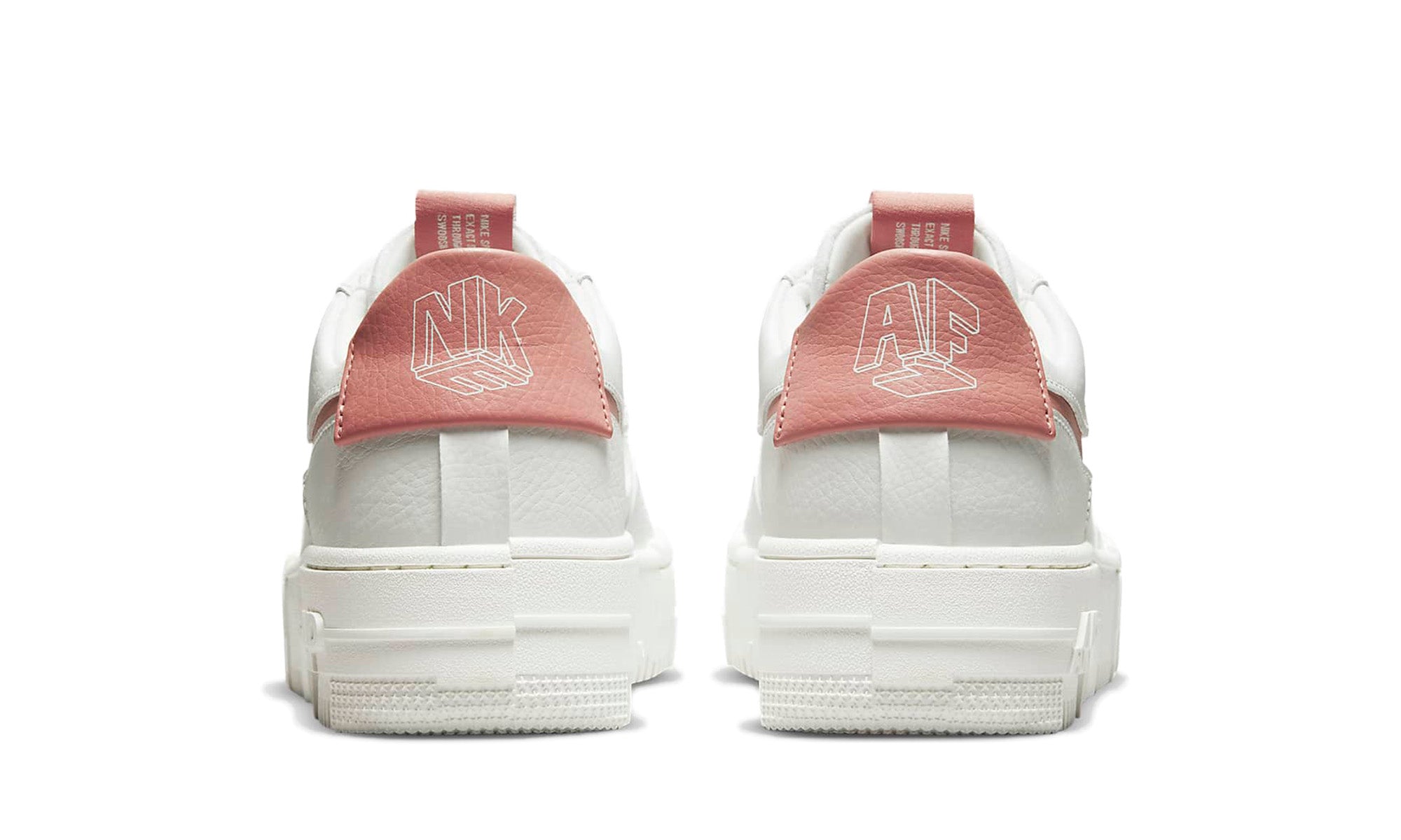 Nike Air Force 1 Pixel 'Summit White/Rust Pink'
