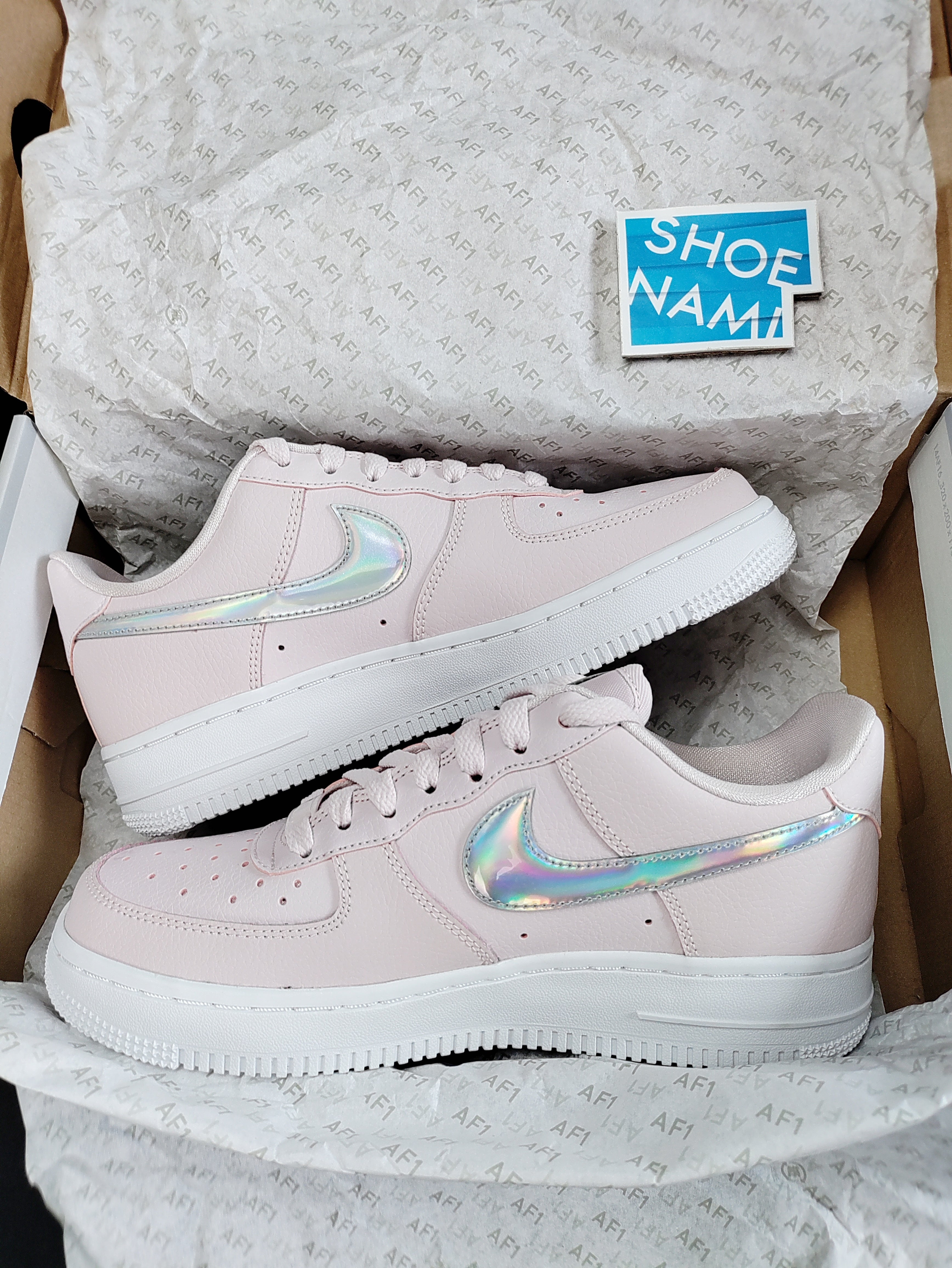 Air force one nike rose hot sale