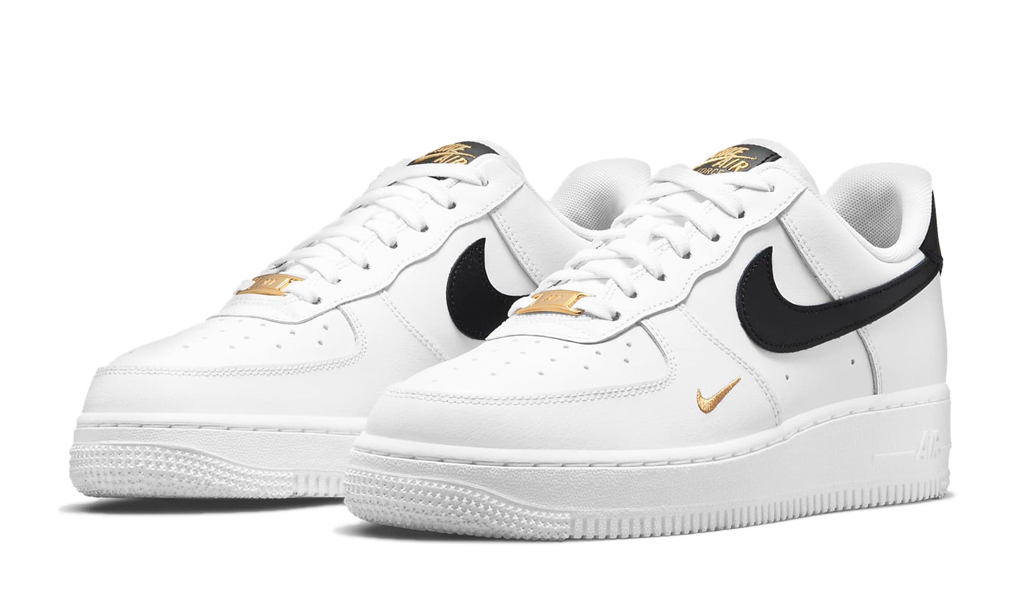Nike air force one black and gold Clearance