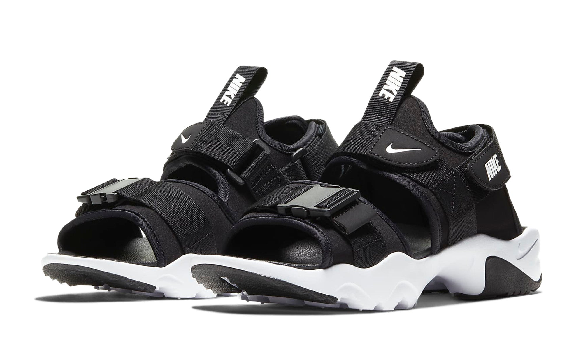 Nike Canyon Sandals 'Black/White'