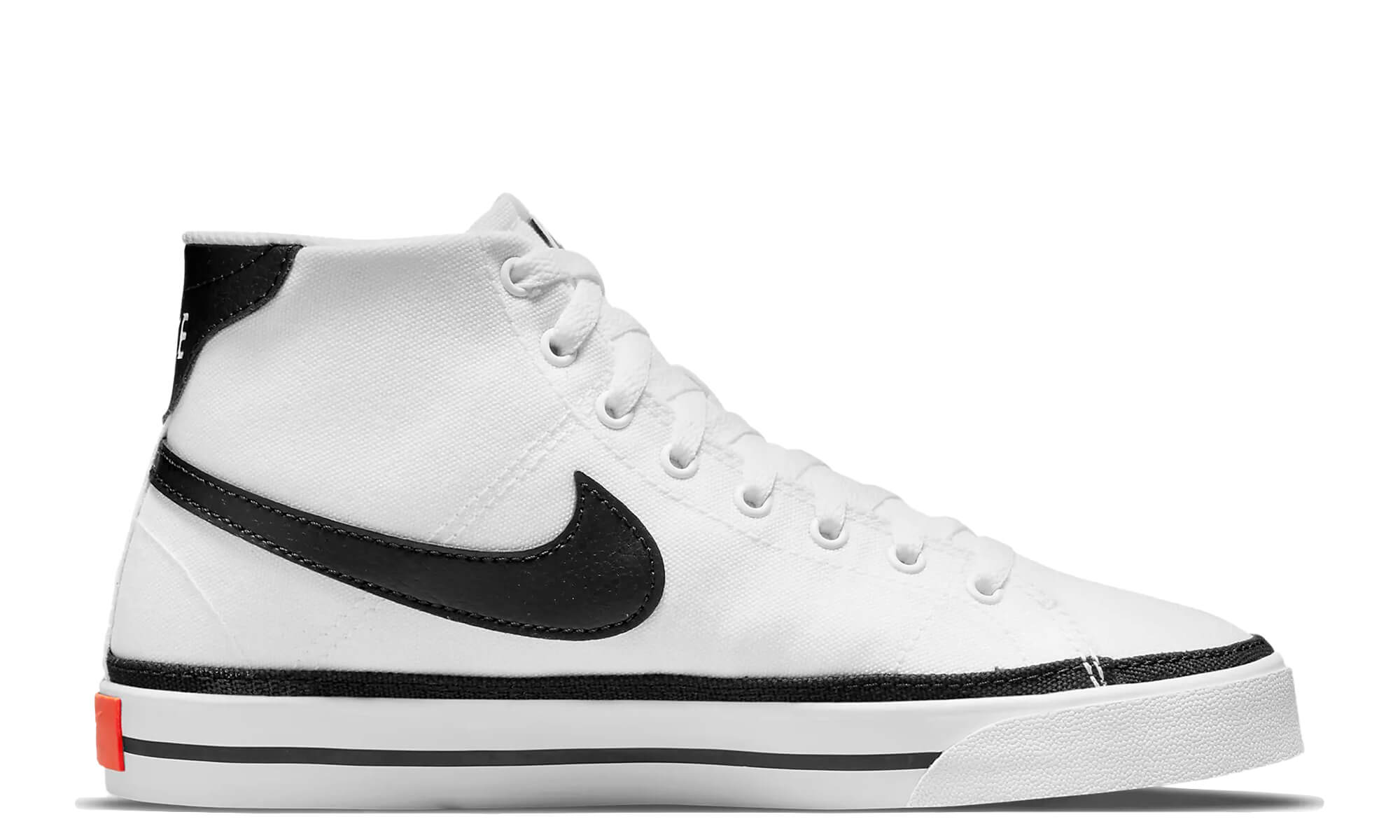 Nike canvas hotsell high tops