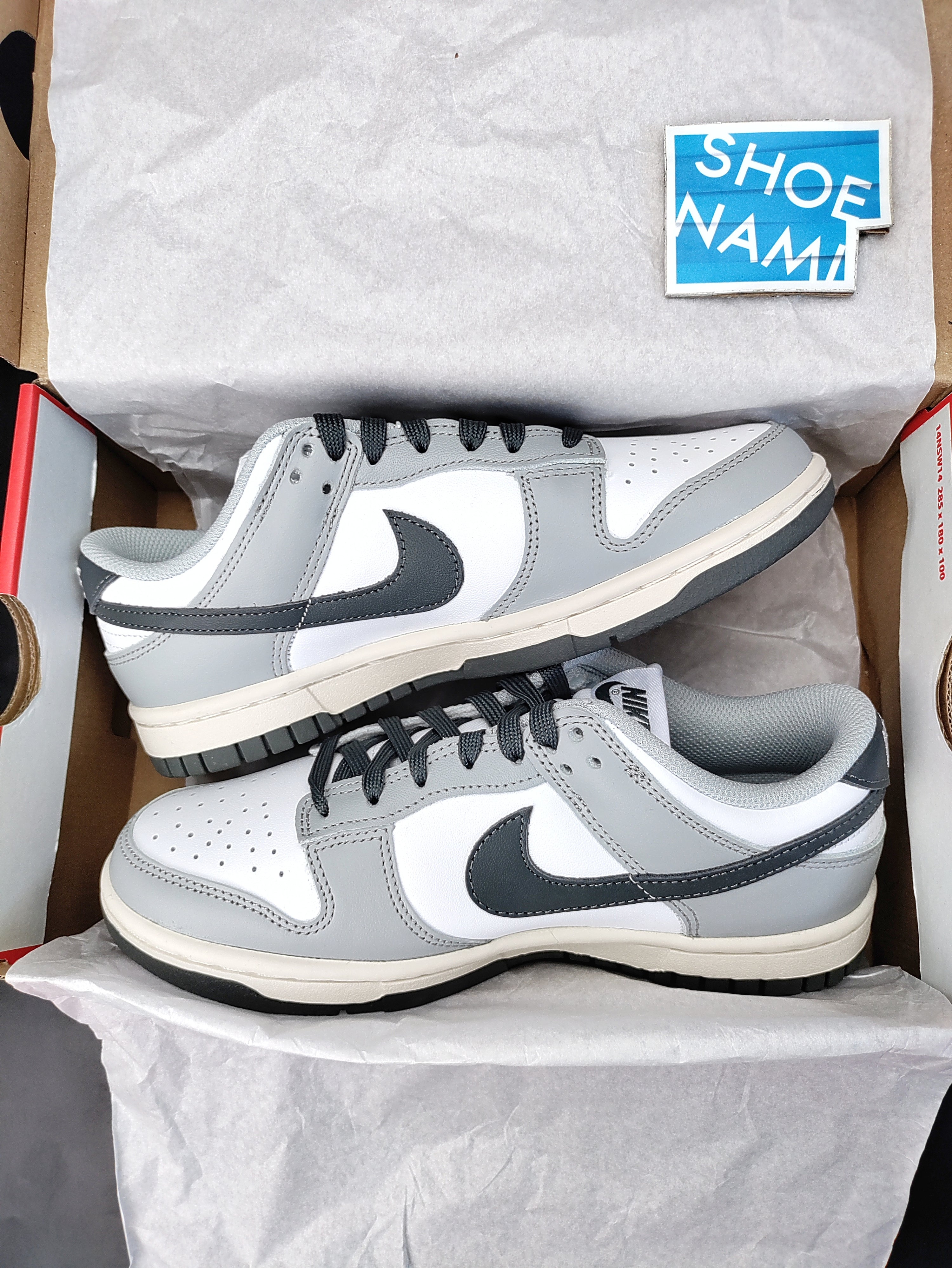 dunk low black chrome iron grey