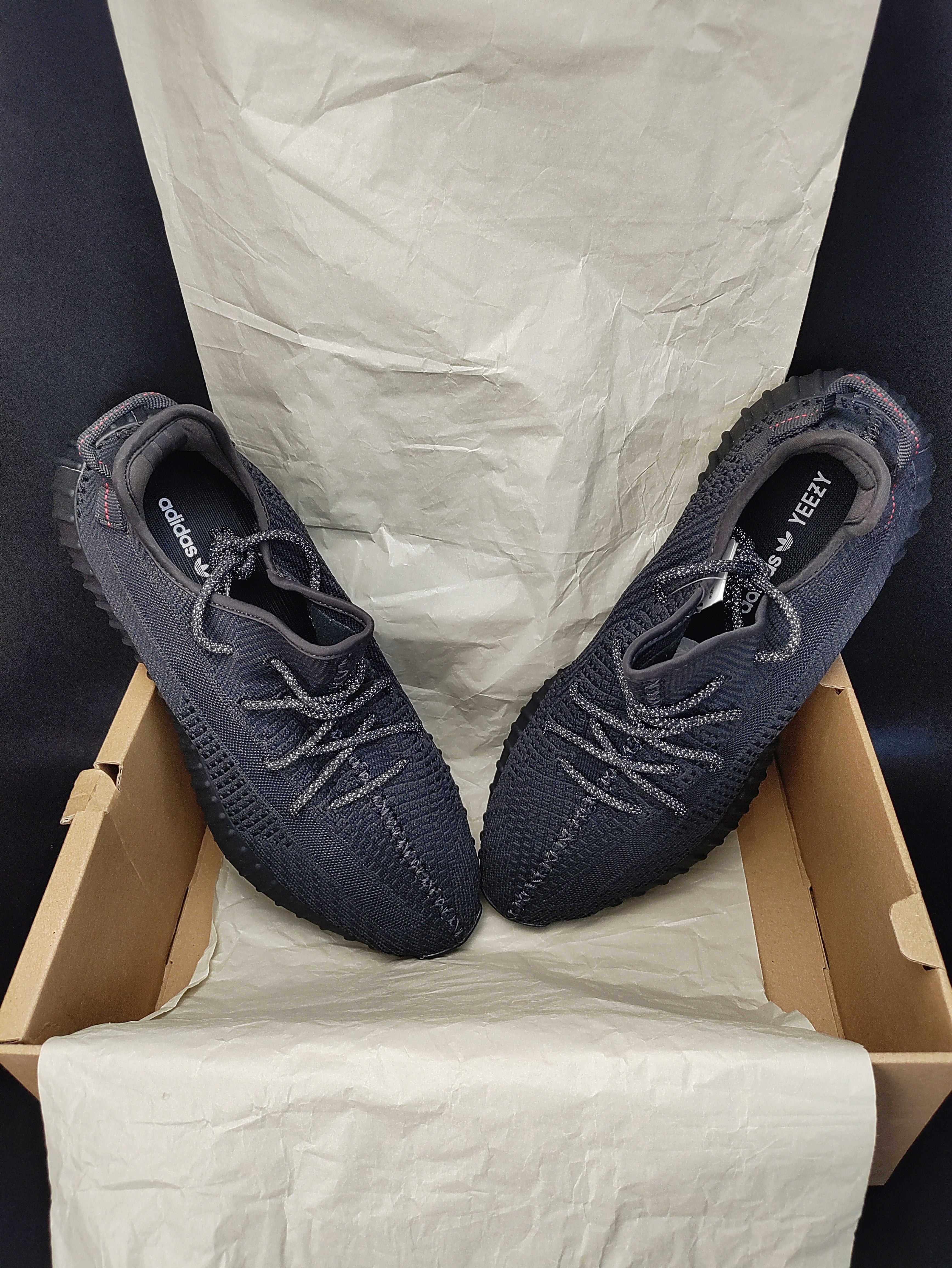 Black non reflective outlet yeezy