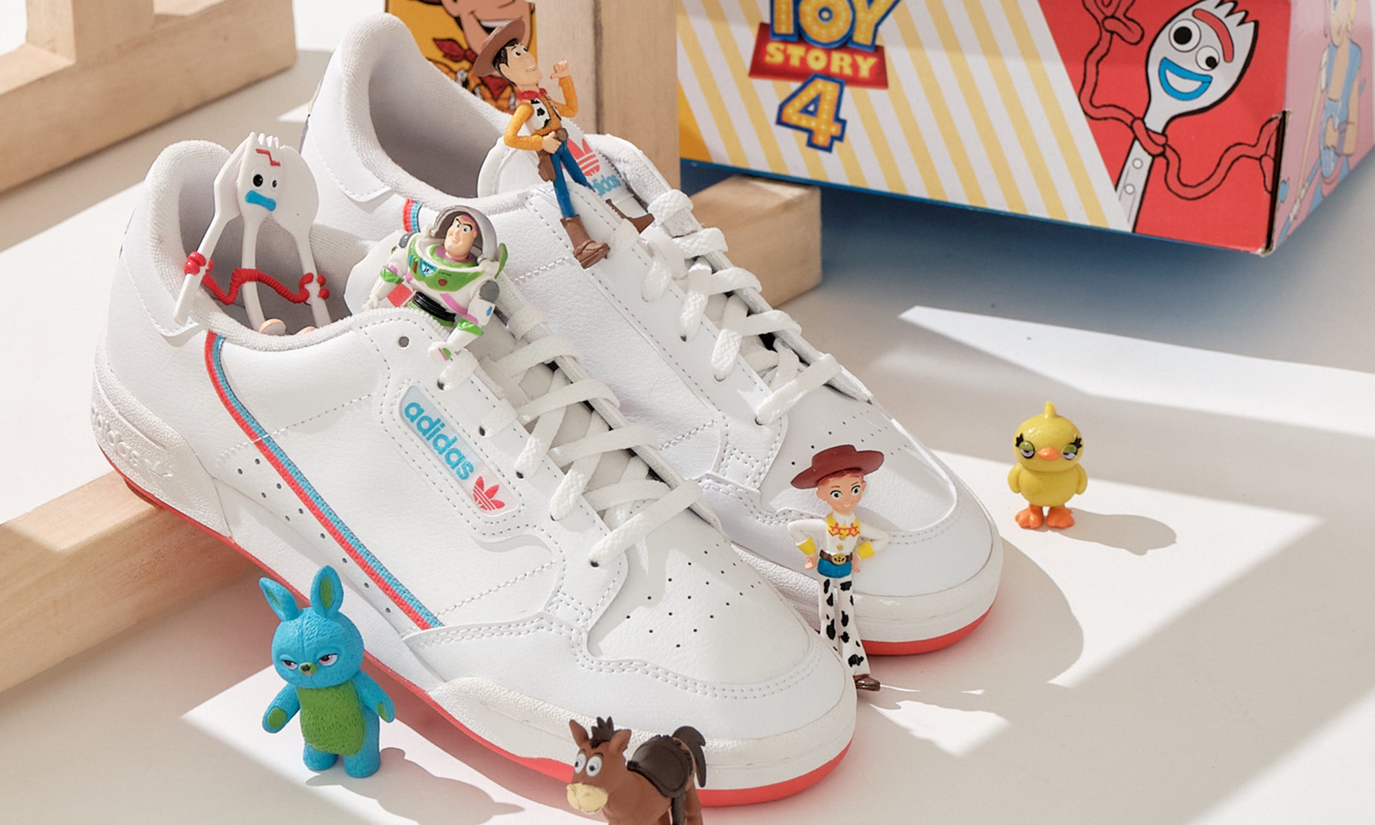 adidas Continental 80 J 'Toy Story 4: Forky'