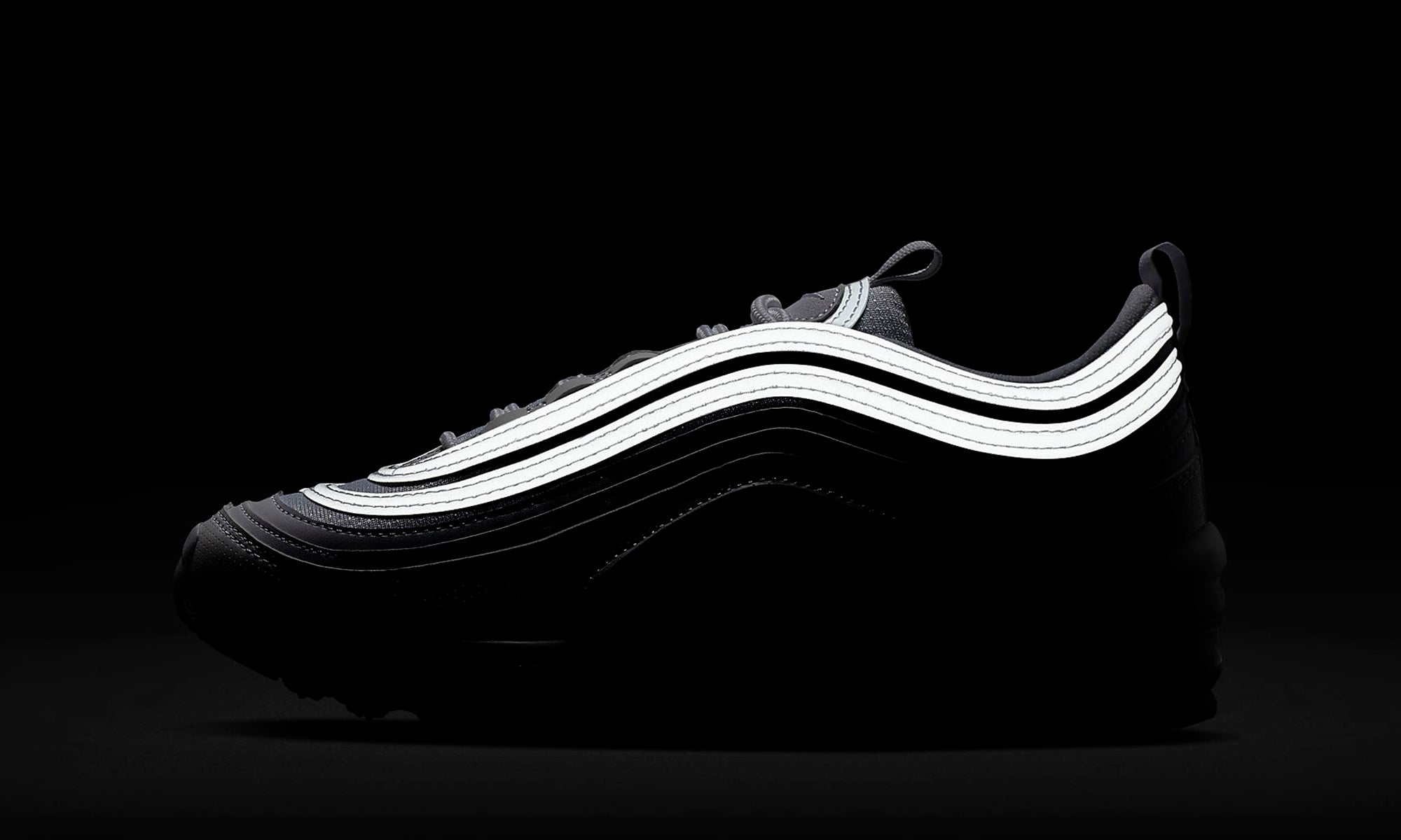 Nike air 97 hot sale black white